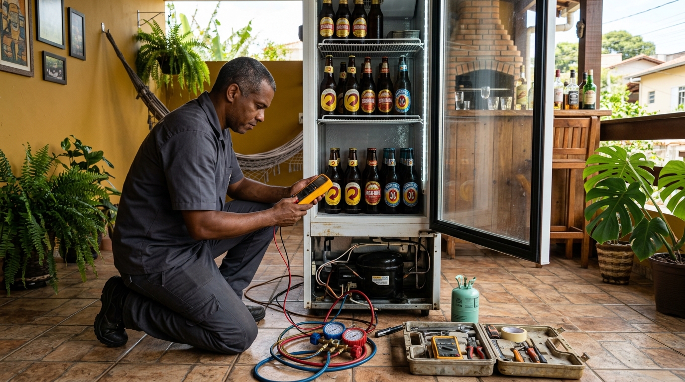 Reparo de Cervejeira Residencial em Florianópolis‑SC